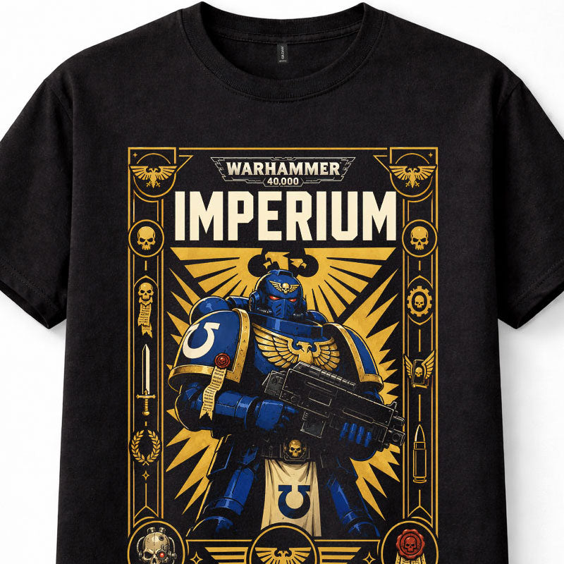 Warhammer 40000 Ultramarines Space Marine Imperium Unisex T-Shirt