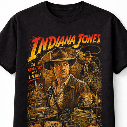 Indiana Jones Adventure Graphic Movie Fan Unisex T-Shirt