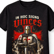 Knights Templar Crusader Medieval Cross Warrior Gothic Unisex T-Shirt