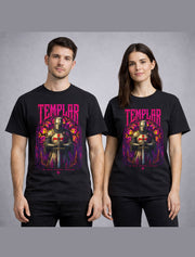 Templar Knight Crusader Gothic Medieval Warrior Unisex T-Shirt