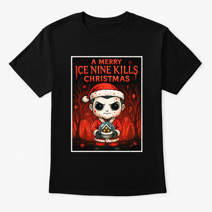 Ice Nine Kills Merry Christmas Cartoon X-Mas Unisex T-Shirt Adults & Kids