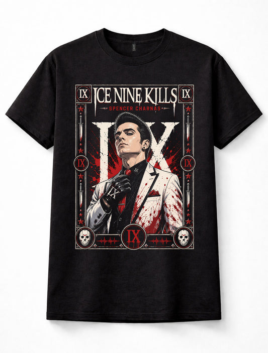 Ice Nine Kills Spencer Charnas Horror Metal Band Unisex T-Shirt