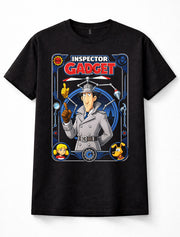 Inspector Gadget Penny Brain Dr Claw MAD Cartoon Retro Black Graphic Unisex T-Shirt