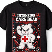 Intensive Care Bear Care Bears Nurse Funny Adult Unisex T-Shirt