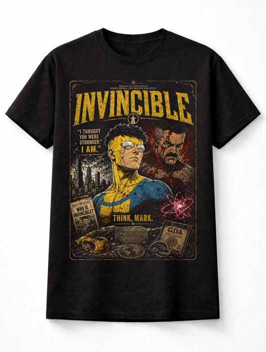 Invincible Mark Grayson Omni-Man Comic Superhero Unisex T-Shirt