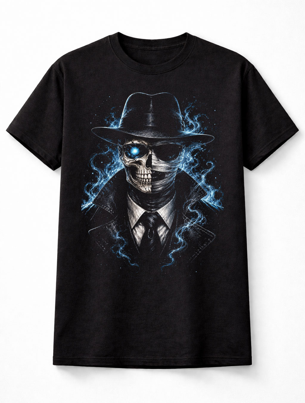 Invisible Man Skeleton Gothic Horror Classic Monster Unisex T-Shirt