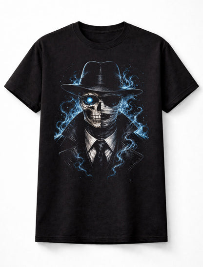 Invisible Man Skeleton Gothic Horror Classic Monster Unisex T-Shirt