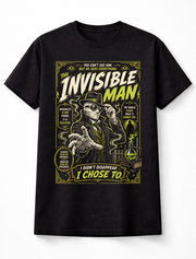 The Invisible Man Horror Movie Monster Gothic Graphic Unisex T-Shirt