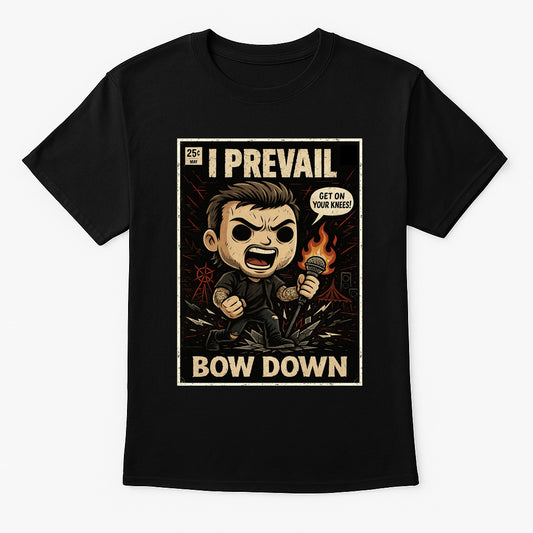 I Prevail Bow Down Metalcore Funko Pop Style Unisex T-Shirt