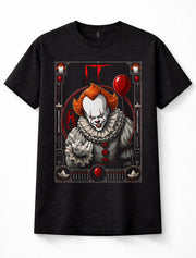 IT Pennywise Horror Movie Clown Graphic Unisex T-Shirt