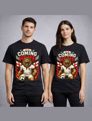 England Football It's Coming Home Lion Fan Graphic Unisex T-Shirt