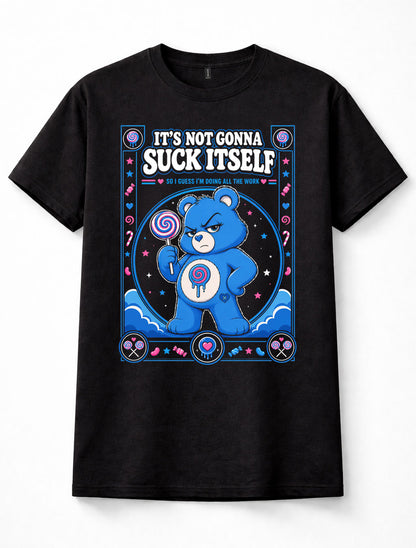 Love-A-Lot Bear Care Bears Funny Adult Slogan Unisex T-Shirt