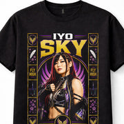 Iyo Sky WWE Womens Wrestling Superstar Fly High Japanese Unisex T-Shirt
