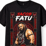 Jacob Fatu WWE Samoan Werewolf Wrestling Unisex T-Shirt