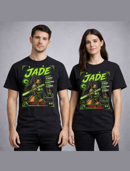 Mortal Kombat Jade Retro Fighting Game Graphic Unisex T-Shirt