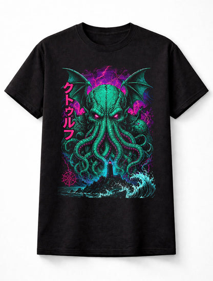 Cthulhu Cosmic Horror Lovecraft Sea Monster Gothic Unisex T-Shirt