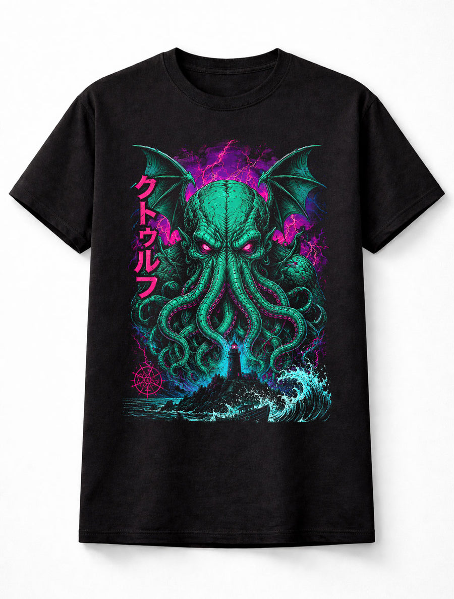 Cthulhu Cosmic Horror Lovecraft Sea Monster Gothic Unisex T-Shirt
