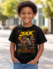 Mortal Kombat Jax Briggs Retro Arcade Fighting Game Unisex T-Shirt