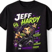 Jeff Hardy Charismatic Enigma Dare To Be Different WWE TNA Wrestling Unisex T-Shirt