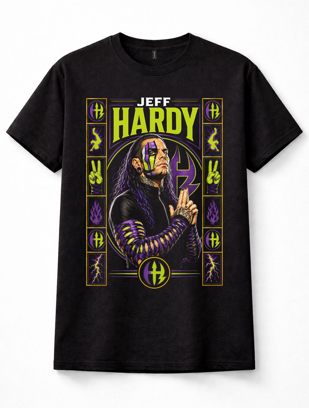 Jeff Hardy WWE Wrestling Charismatic Enigma Extreme Legend Unisex T-Shirt