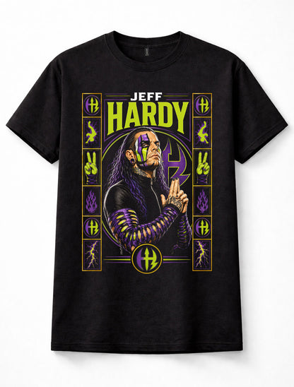Jeff Hardy WWE Wrestling Charismatic Enigma Extreme Legend Unisex T-Shirt