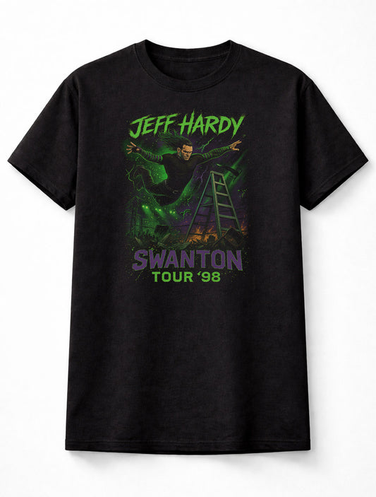 Jeff Hardy – The Charismatic Enigma Swanton Bomb Tour ’98 Adults & Kids Unisex T-Shirt
