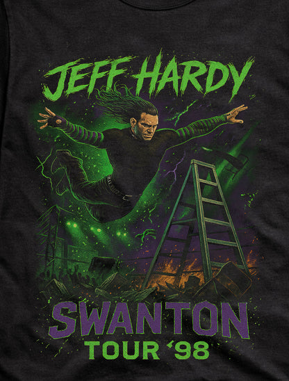 Jeff Hardy – The Charismatic Enigma Swanton Bomb Tour ’98 Adults & Kids Unisex T-Shirt