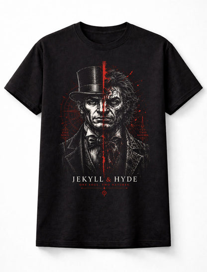Jekyll and Hyde Gothic Horror Dual Personality Unisex T-Shirt