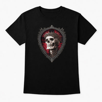Crown of Thorns Relic Unisex T Shirt Sacred Gothic Skull Art Tee