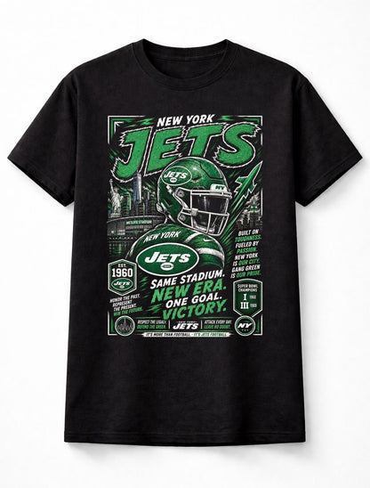 New York Jets NFL Football Fan Gift Gang Green Unisex T-Shirt