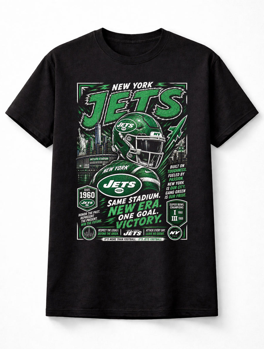 New York Jets NFL Football Fan Gift Gang Green Unisex T-Shirt