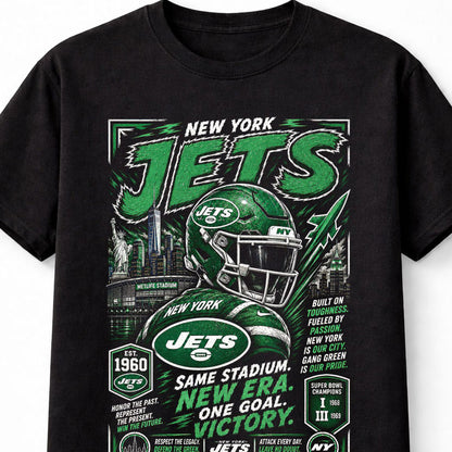 New York Jets NFL Football Fan Gift Gang Green Unisex T-Shirt