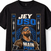 Jey Uso WWE Main Event Yeet Wrestling Graphic Unisex T-Shirt