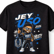 Jey Uso Yeet WWE Wrestling Catchphrase Graphic Unisex T-Shirt