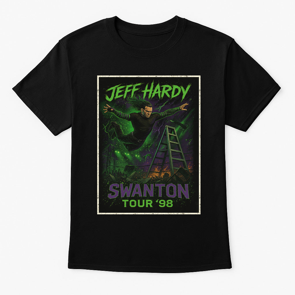 Jeff Hardy Swanton Tour ’98 Wrestling Unisex Adults & Kids T-Shirt