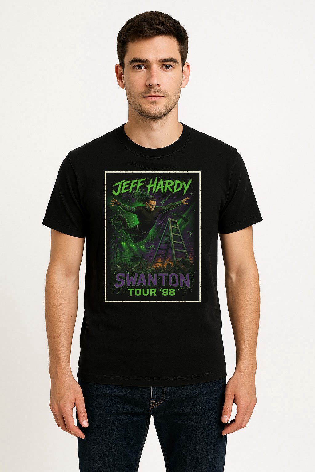 Jeff Hardy Swanton Tour ’98 Wrestling Unisex Adults & Kids T-Shirt
