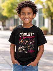 Joan Jett And The Blackhearts I Love Rock N Roll Bad Reputation Graphic T-Shirt Classic Rock Music Fan Punk Adult & Kids Unisex T-Shirt