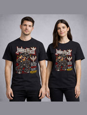 Judas Priest Metal God Believe Graphic T-Shirt Classic Heavy Metal Band Fan Tee Rock Music Adult & Kids Unisex T-Shirt