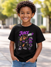 Juice WRLD 999 Graphic T-Shirt Rap Music Fan Tee Hip Hop Streetwear Unisex Shirt I Still See Your Shadows Design Adult & Kids Unisex T-Shirt