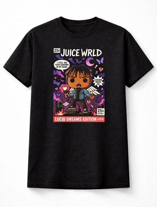 Juice WRLD “Lucid Dreams – Legends Never Die” Edition Adults & Kids Unisex T-Shirt
