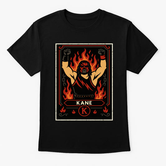 Kane Big Red Machine Retro Unisex T-Shirt Classic Wrestling Tee