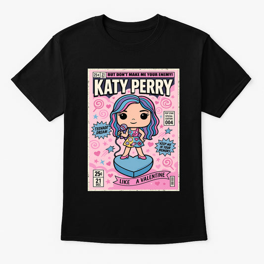 Katy Perry Teenage Dream Pop Funko Pop Style Unisex T-Shirt