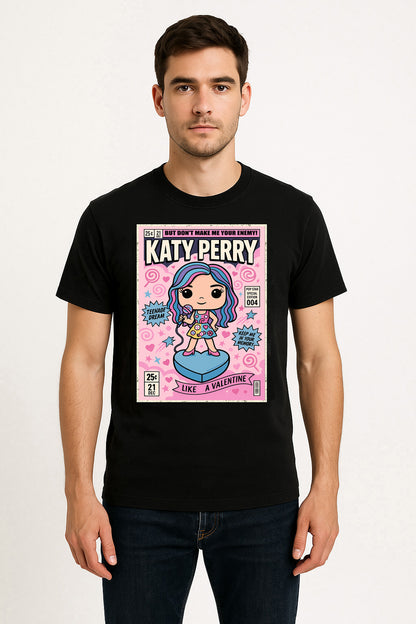Katy Perry Teenage Dream Pop Funko Pop Style Unisex T-Shirt