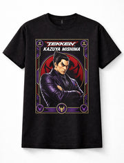 Tekken Kazuya Mishima Devil Gene Martial Arts Arcade Game Black Unisex T-Shirt