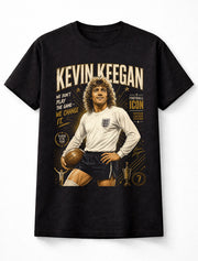 Kevin Keegan England Football Legend Retro Graphic Unisex T-Shirt