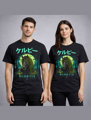Kelpie Water Horse Cryptid Gothic Horror Monster Unisex T-Shirt