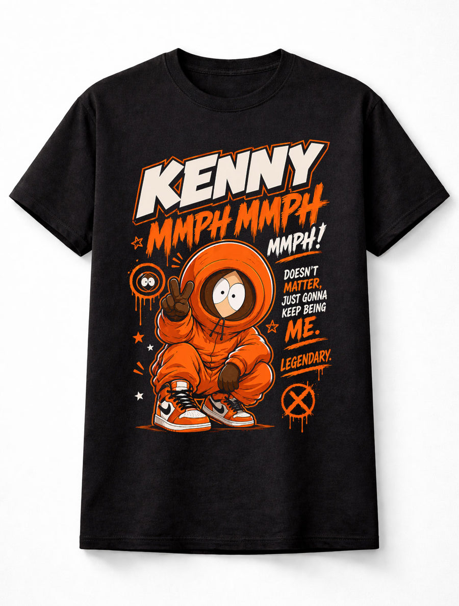 South Park Kenny McCormick Graphic Tee Funny Cartoon Streetwear Unisex T-Shirt