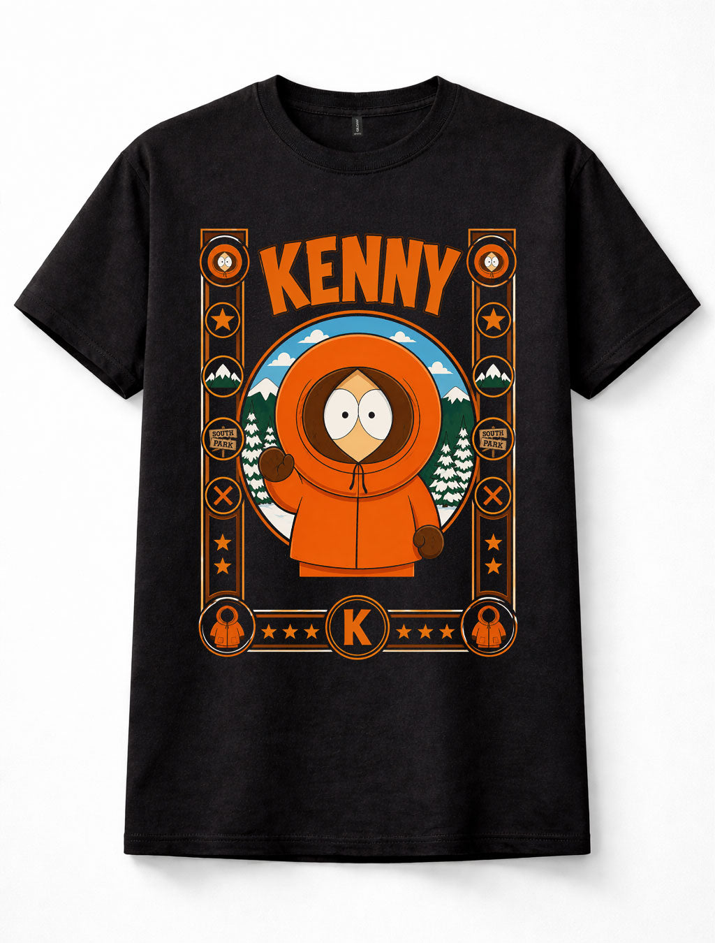 South Park Kenny McCormick Classic Cartoon Comedy TV Series Unisex T-Shirt