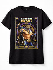 Tekken King Jaguar Mask Wrestler Fighting Arcade Game Black Unisex T-Shirt