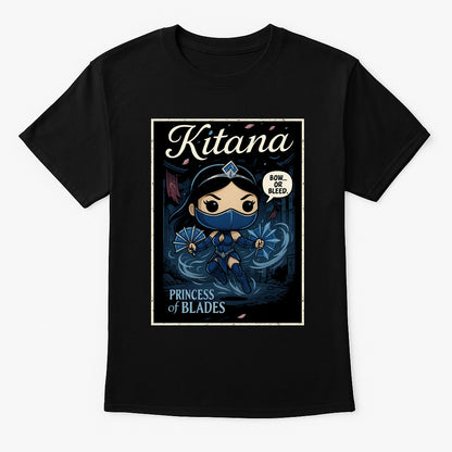 Mortal Kombat Kitana “Princess of Blades” Unisex T-Shirt – Outworld Assassin Fan Tee